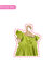 Bata + Calcinha Baby Liso Verde - comprar online