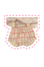 Bata + Calcinha Baby Grid Rosinha - Peticolé - Roupa Infantil Estampada e Colorida para Meninas