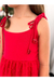 Vestido Chiffon Stars Vermelho - comprar online