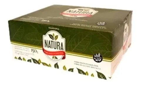 Mate Cocido Natura Ensobrados X 100 Unidades