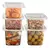 Pote Con Precinto De Seguridad C/tapa 360 Ml X 100 Unidades