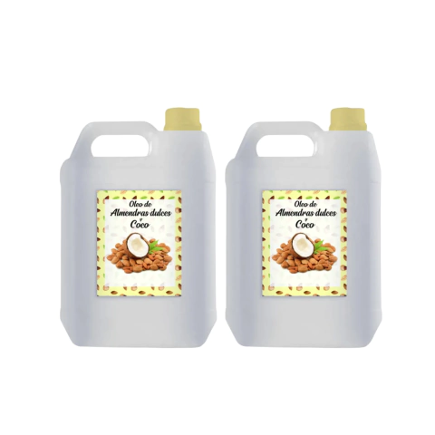 Oleo para Masajes de Almendras y Coco 2x 5 Lt – Hidratación y Relajación Natural - comprar online