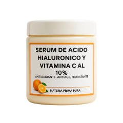 Serum Hidratante Facial 500 Gr Con Ácido Hialurónico Y Vitamina C - comprar online