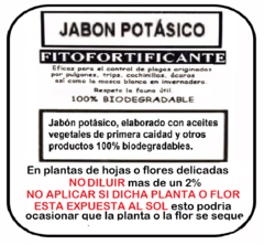 Jabón Potásico Fitofortificante Ecológico 5 L Caba Belgrano - comprar online