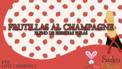Esencial De Frutillas Al Champagne 15ml Saiku 100% Puro CABA Belgrano - comprar online
