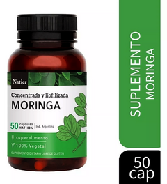 Moringa Natier X50 Cápsulas Calcio Hierro Fibra Antioxidante (CONSULTAR STOCK)