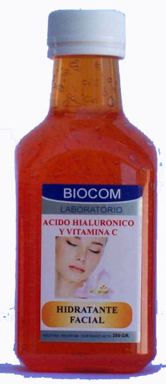 Hidratante Facial Ácido Hialurónico Vitamina C 250g BIOCOM Belgrano CABA Envios a Todo el Pais (CONSULTAR STOCK)
