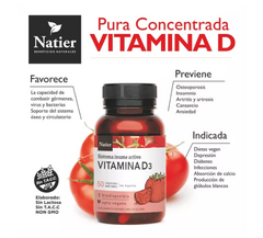 Vitamina D3 Sistema Inmune 50 Caps. Natier Belgrano Caba (CONSULTAR STOCK) - comprar online