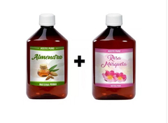 Combo Aceite De Almendra Y Aceite De Rosa Mosqueta De 500ml