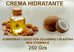 Crema Hidratante Orgánica De Coco Y Almendra 250g En Caba en internet