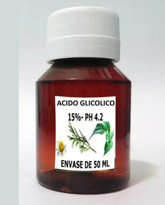 Acido Glicolico 15% Ph 4,2 Peeling Arrugas Manchas 50ml Caba Belgrano Envíos a Todo el Pais