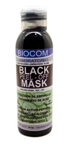 Mascara Peel Off Black Mask 100g Carbón Activo Pepinos Aloe En Caba Belgrano Envios a todo el Pais