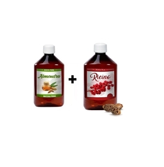 Combo Aceite De Almendra + Aceite De Ricino 500ml En Caba Belgrano Envios a Todo el Pais