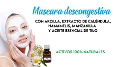 Máscara Descongestiva Antiage 100grs Arcilla Extractos Caléndula en CABA Belgrano Envios a Todo el Pais en internet