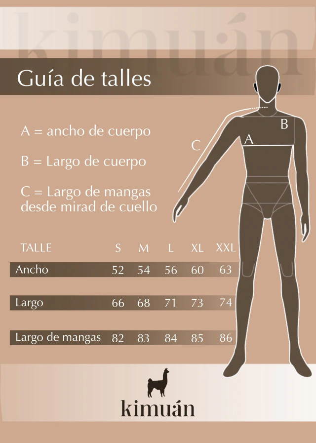 Campera cuello alto - Beige — imagen 9