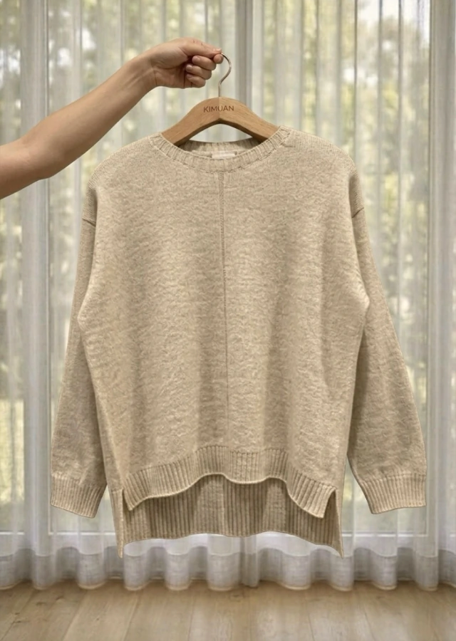 Sweater oversize natural — imagen 5