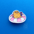 gudetama - adesivo holográfico