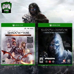 Shadow Of Mordor Game of the Year + Shadow Of War Edicion Definitiva