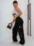 CALÇA PARAQUEDAS BALLOON COM HOLOGRÁFICO NOS BOLSOS - comprar online