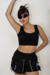 CONJUNTO SHORTS ALICIA E CROPPED BASIC