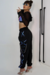 CONJUNTO BRAID COM HOLOGRÁFICO TRANÇADO NAS LATERAIS E CASAQUINHO COM TULE