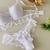 Conjunto de lingerie Calcinha e sutiã com bojo aplicação de guipir renda e tule Deslumbrante - loja online