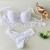 Conjunto de lingerie Calcinha e sutiã com bojo aplicação de guipir renda e tule Deslumbrante -  JP Lingerie - Moda íntima. Lingerie elegante, luxuosa e confortável. Calcinha, Sutiã, Camisola e muito mais. 