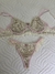 Conjunto sutiã com alças em detalhes rolote