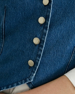 Chaleco denim Ali - comprar online