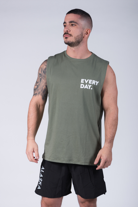Musculosa LIMITS VERDE MILITAR