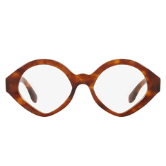 Óculos de Grau Feminino Vogue Tartaruga Geométrico MBB/New York VO5397 2954 52