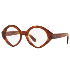 Óculos de Grau Feminino Vogue Tartaruga Geométrico MBB/New York VO5397 2954 52