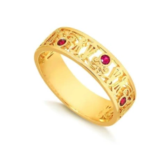 Anel de Formatura ANF46 em Ouro - Direito