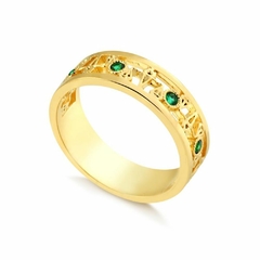 Anel de Formatura ANF46 em Ouro - Serviço Social - comprar online