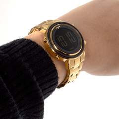 Relógio de Pulso Feminino Technos Dourado Redondo BJ3059AC/4P