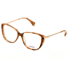 Óculos de Grau Feminino Carmim Mesclado Marrom Gatinho CRM41572 C3