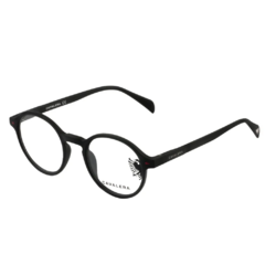 Armação para Óculos Masculino Cavalera Preto Fosco Redondo CV21509 C3 47