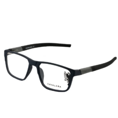 Armação para Óculos Masculino Cavalera Azul Fosco Quadrado CV21601 C5 55
