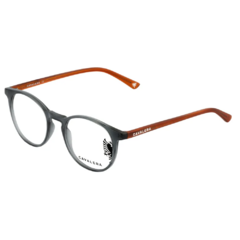 Armação para Óculos Masculino Cavalera Preto Cristal Redondo CV21907 C4 49