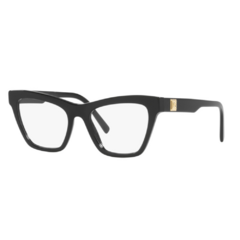 Armação para Óculos Feminino Dolce&Gabbana Preto Gatinho DG3359 501 53