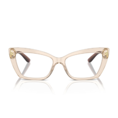 Armação para Óculos Feminino Dolce&Gabbana Cristal Gatinho DG3375B 3432 55