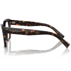 Armação para Óculos Feminino Dolce&Gabbana Tartaruga Gatinho DG3386 502 53