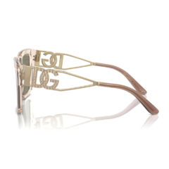 Óculos de Sol Feminino Dolce&Gabbana Cristal Quadrado DG4446-B 3432/03 53