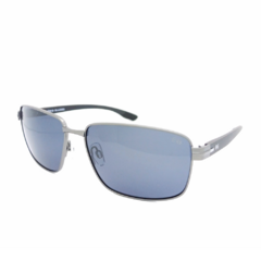 Óculos de Sol Masculino Empório Glasses Cinza Chumbo Retangular EG24010 C4 59