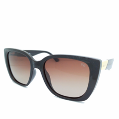 Óculos de Sol Feminino Empório Glasses Marrom Gatinho EG24028 C4 53