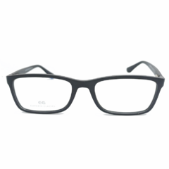 Armação para Óculos Masculino Empório Glasses Preto Fosco Retangular EG3491 C15 51