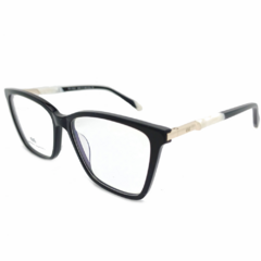 Armação para Óculos Feminino Empório Glasses Preto Quadrado EG3522 C15 54