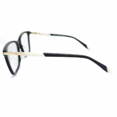 Armação para Óculos Feminino Empório Glasses Preto Quadrado EG3522 C15 54