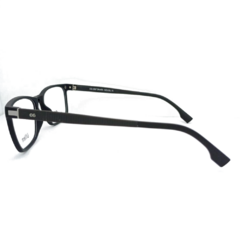 Armação para Óculos Masculino Empório Glasses Preto Fosco Clip-On EG3561 C15 56