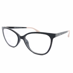 Armação para Óculos Feminino Empório Glasses Preto Clip-On EG3566 C15 52